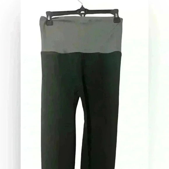 🟣Coco Limon Gray Black Yoga Pants L/XL - Picture 4 of 5